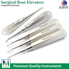 5 Pcs Dental Surgery Extracting Luxating Apical Root Tip Elevator German Grade