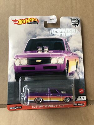 HOT WHEELS CAR CULTURE - Power Trip - Custom  72 Chevy Luv -3/5 Combined Postage