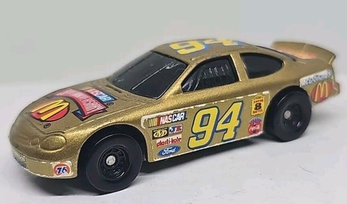 Vintage 1998 Hot Wheels McDonald’s 50th Anniversary #94 Gold Race Car