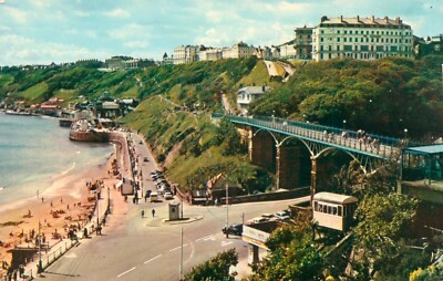 Newberry Beach Combe Martin 960 Postkarte Farbe Echtfoto unbespielt