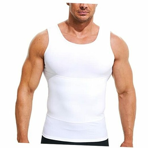Mens Compression Shirt Slimming 