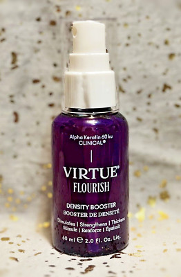 VIRTUE~Flourish~Density Booster~Strengthens~60ml / 2 fl oz~Travel Size~NWOB~
