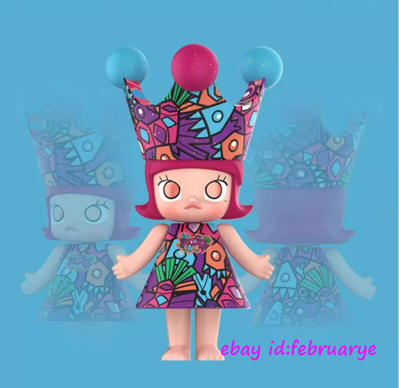 POPMART MEGA Royal Molly 400% Limited Editio Action Figures In 