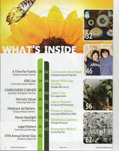 CAREGIVER Magazine August/September 2024 Issue 34 Oklahoma City Tulsa Seniors - Picture 2 of 3