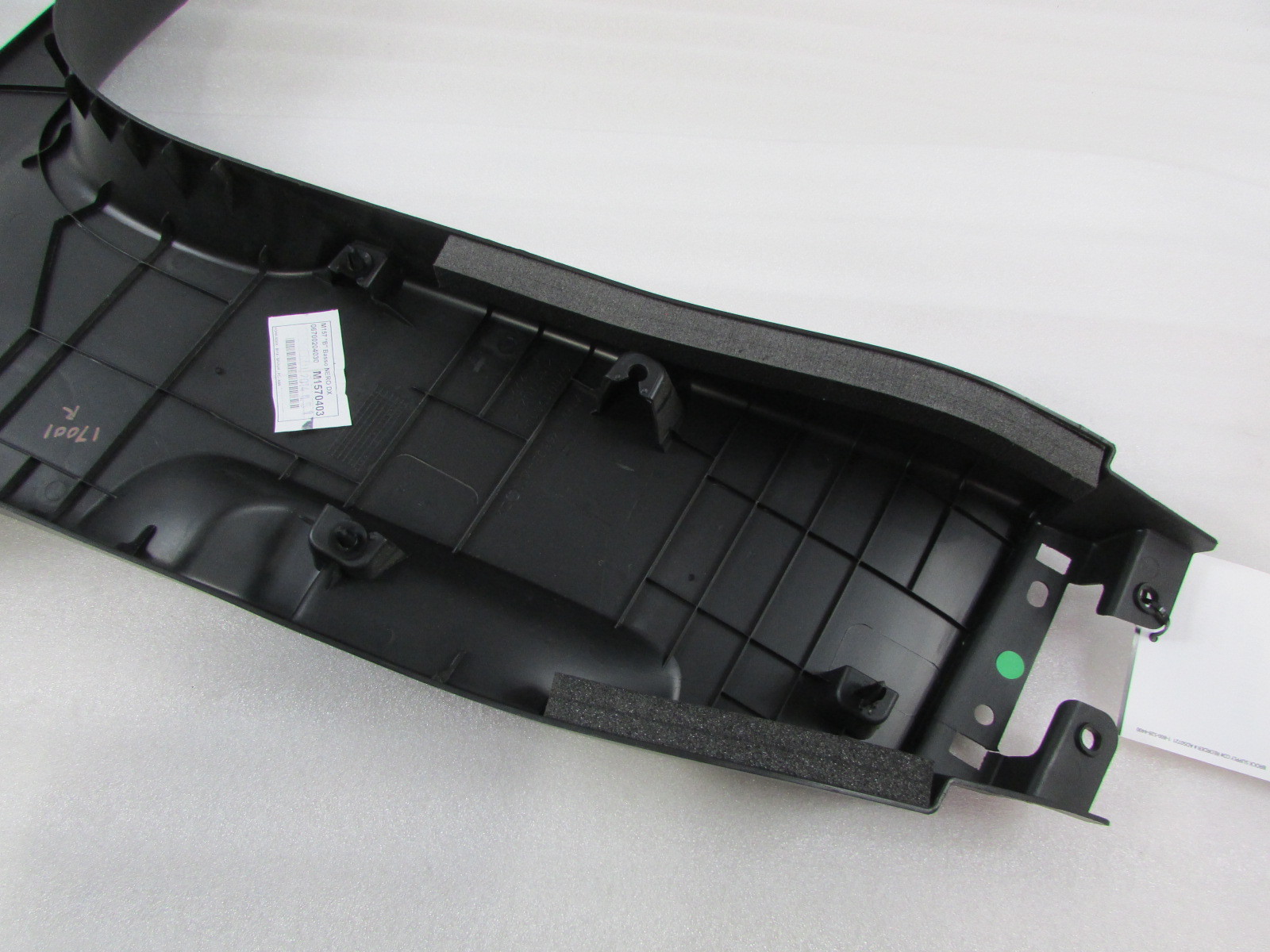 Maserati Ghibli, RH, Right Lower B-Pillar Trim Panel, Black, Used, P/N 670019610