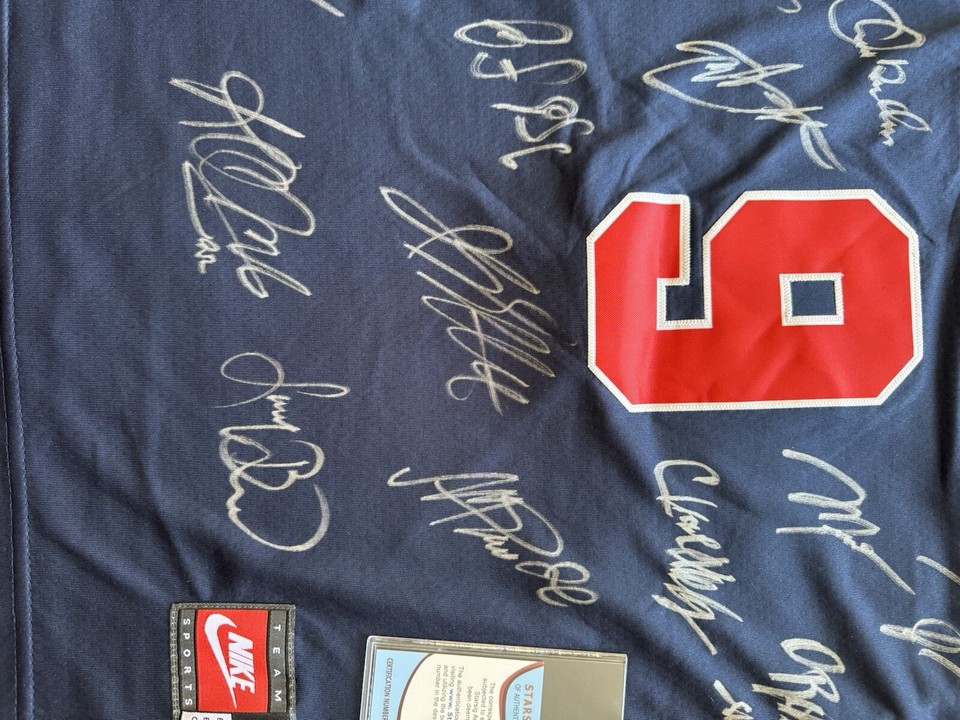 1992 Michael Jordan Olympics Basketball Dream Team Autographed Jersey