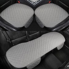 Universal Car Seat Cover Full Protector Non-slip Mat Pad Breathable W Pocket 