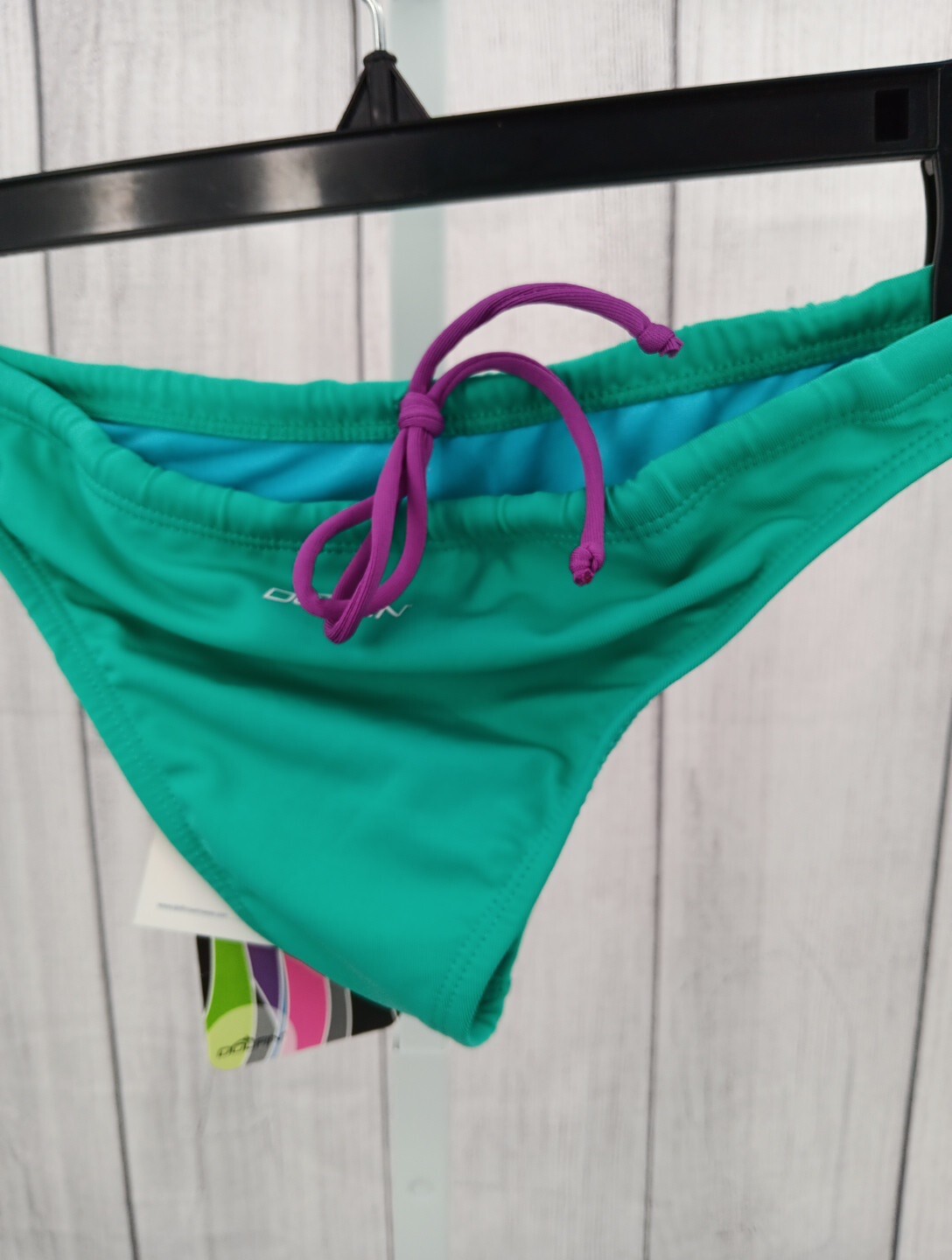 Dolfin Woman's Bellas Super Cheeky Swimsuit Bottoms Mint  Medium AD9