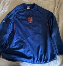 Kevin Plawecki New York Mets Size 48 Practice Worn Sweatshirt 