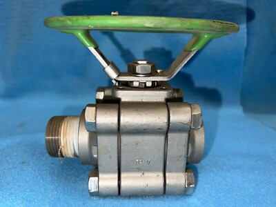 KITZ BALL VALVE STAINLESS STEEL AKU3TFZM-FS 3/4'' X 1'' BORE 1500 WOG 1''-8 PIPE