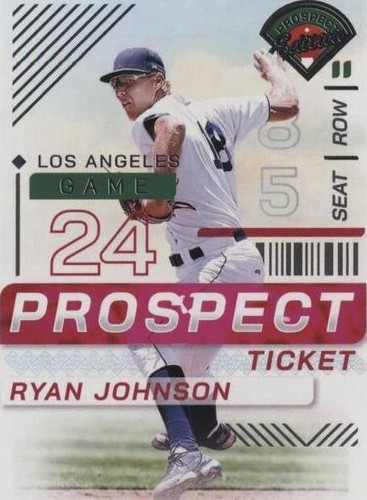 2024 Prospect Edition Holo Prospect Ticket Sig Red Power Ryan 