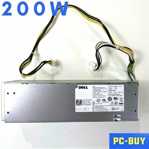 Genuine Dell Inspiron 3880 200W SFF Power Supply CGFJT Genuine Dell Inspiron 3880 200W SFF Power Supply CGFJT