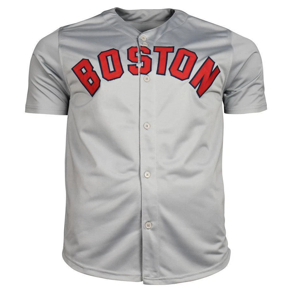 凯文·尤基利斯签名波士顿灰色棒球服 (JSA) — 第 3/3 张图片