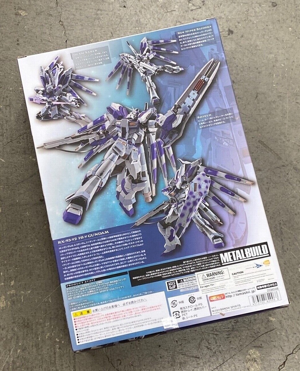 BAS62996: Bandai Spirit Gundam Metal Build RX-93-v2 Hi-v Gundam | eBay