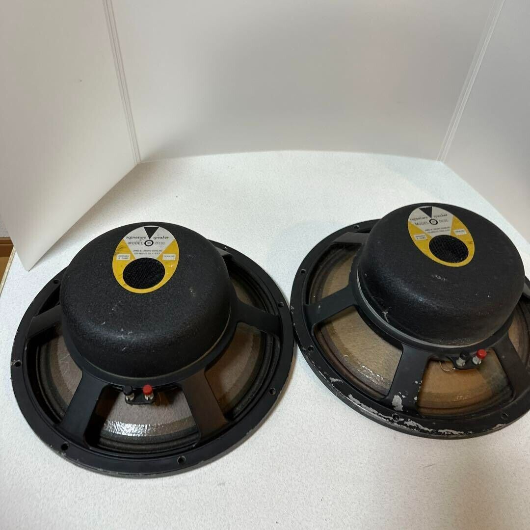 JBL D131 Cone Type Full Range Speakers Pair Set Used from JBL D131 Cone Type Full Range Speakers Pair Set Used from