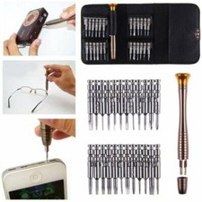 Small Mini Precision Screwdriver 25 Pcs Set Magnetic Bits Phones Watch Jewelry