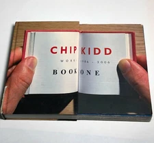 SIGNED CHIP KIDD BOOK ONE WORK 1986-2006 Hardcover Graphic Design Book Design