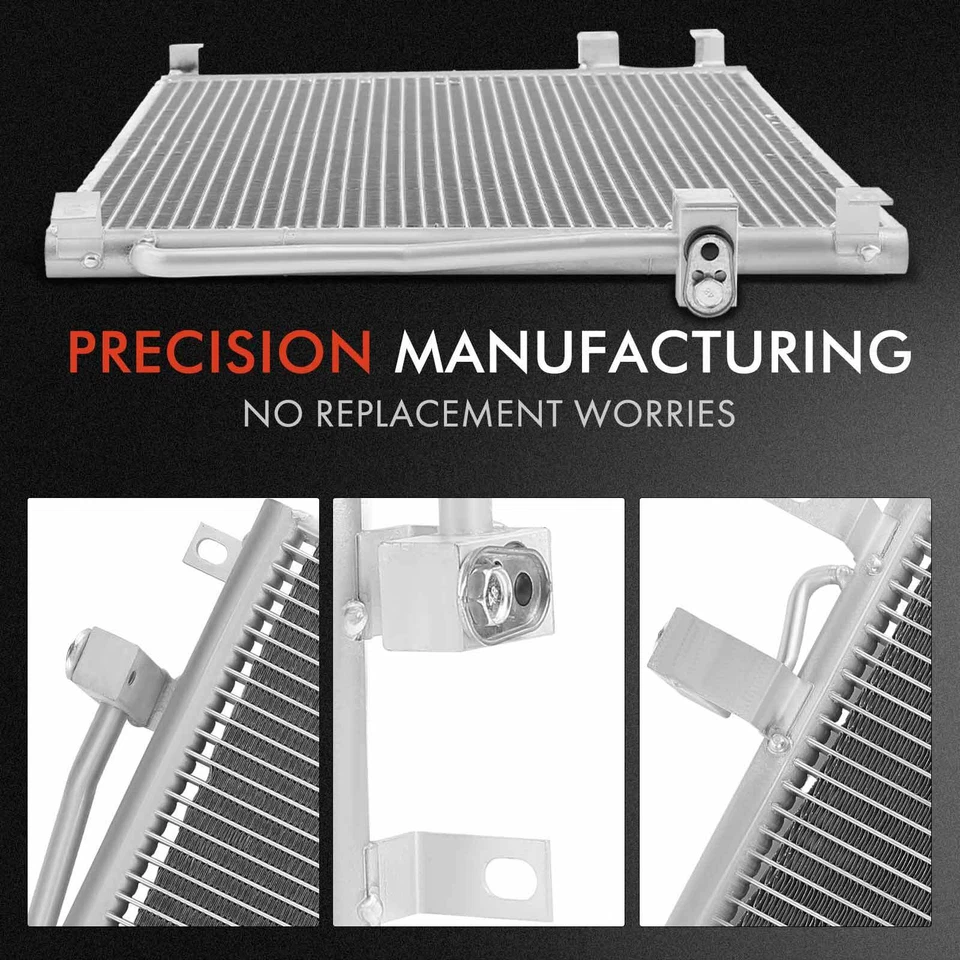 Nuevo kit de refrigeración de radiador y condensador de CA para Volvo 850 1994-1997 C70 S70 V70 1998 Foto 4 de 4