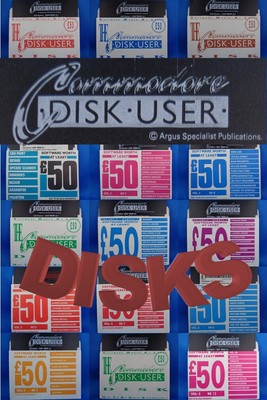 COMMODORE 64/128 -- COMMODORE DISK USER # AUSWAHL #