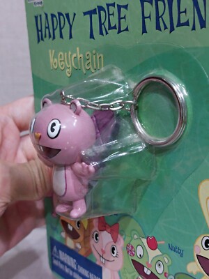 Happy Tree Friends Toothy Keychain Figure Stevenson Mondo 2004 Toy