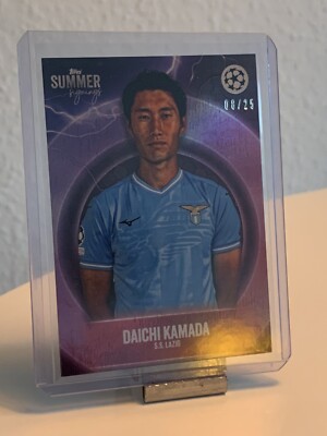 Daichi Kamada 08/25 Topps Summer Signings SS Lazio Roma