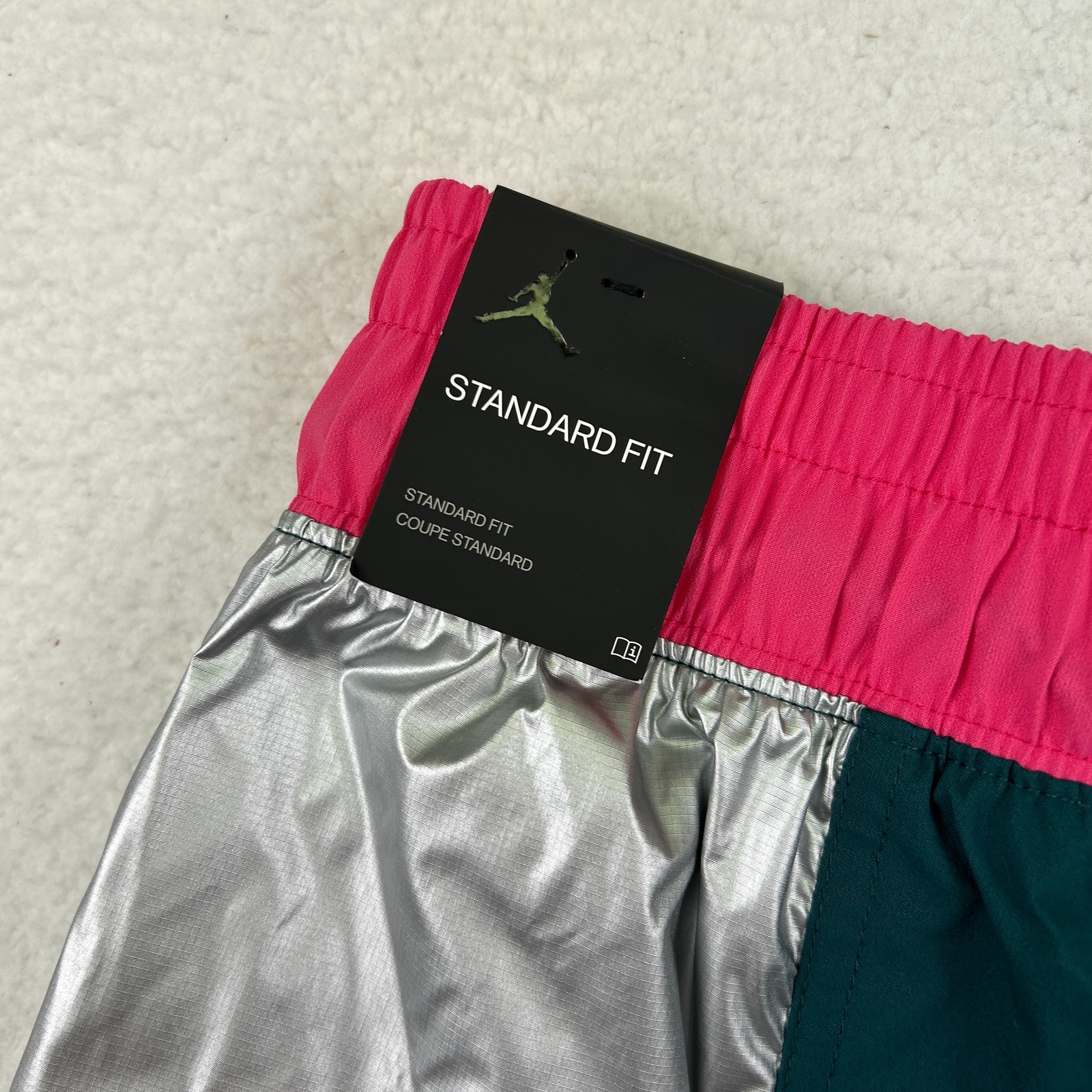 Jordan Pants Womens Medium CW6500-300 Air Jordan Retro Track Colorblock thumbnail 9