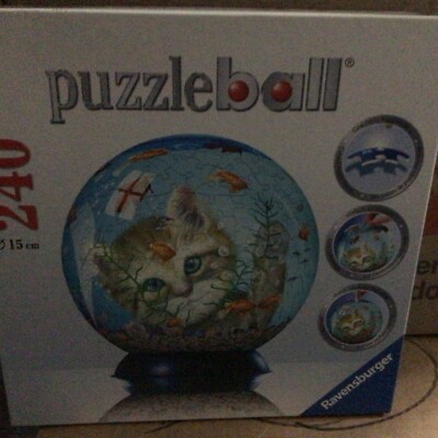 Puzzleball. Kitty Entertainment. Ravensburger. 240 pcs. Sealed. 2010 Free Ship.