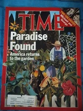 June 20 1988 Time Magazine. Paradise Found. America Returns To The Garden