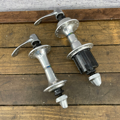 シマノ600H Vintage Shimano 600 Hub Set UNIGLIDE Tri Color FH-6400 28H 32H