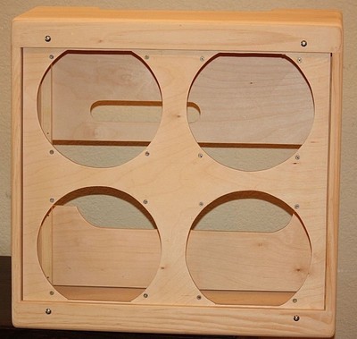 rawcabs Blues Junior 4x10 narrow panel unfinished pine combo cabinet