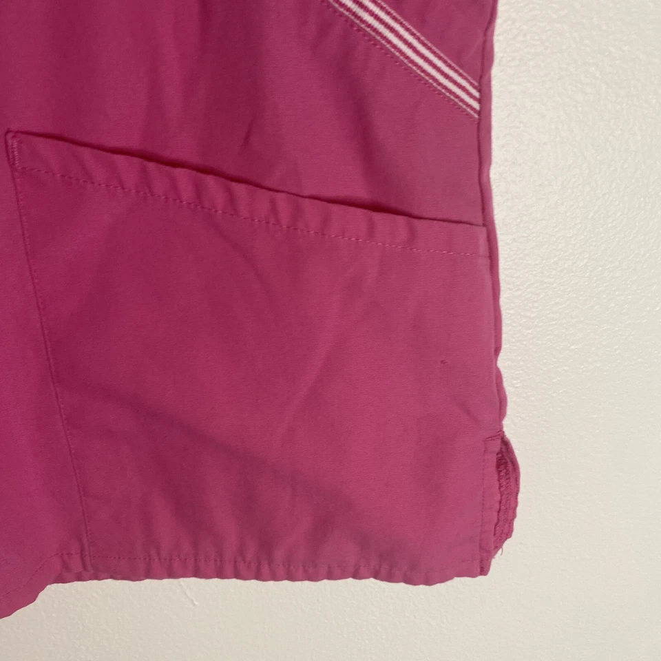 Blusa Médica SB Uniforme Médico Rosa Cuello Simulado Pequeña Foto 2 de 4