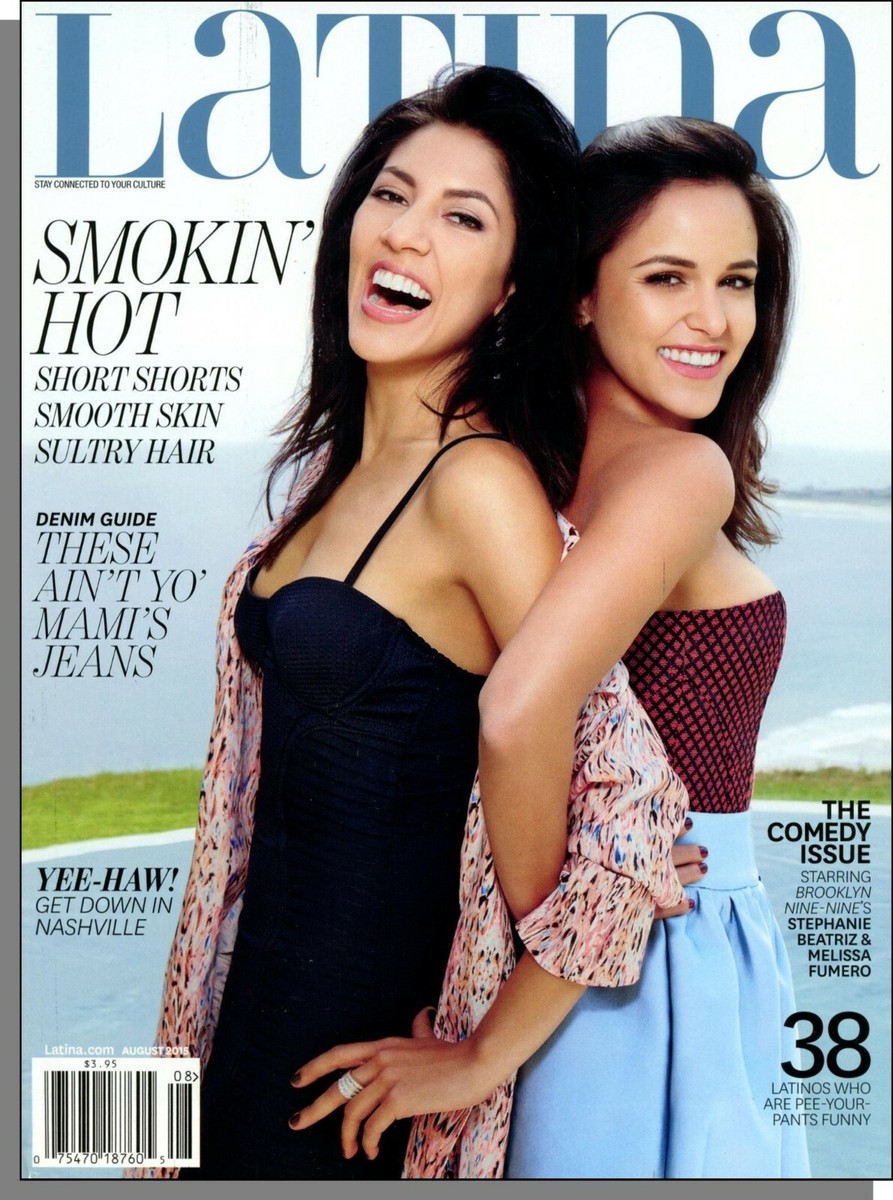 Latina - 2015, August - The Comedy Issue, Melissa Fumero & Stephanie Beatriz
