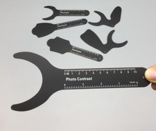 Dental Intraoral Photo Contrast Black Background Board Photography Contraster