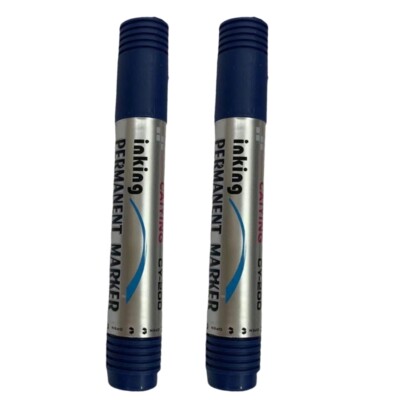 2Pcs Multifunction Marker Pen With Concealed Areas for Valuables Jewelry Keeping
