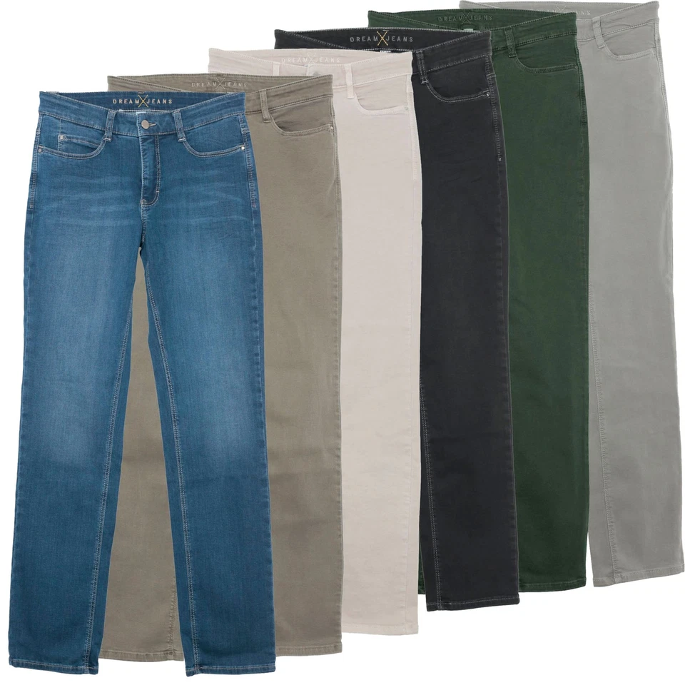 Jeans elasticizzati MAC Dream gamba dritta 0355 5401 jeans da donna pantaloni denim pants