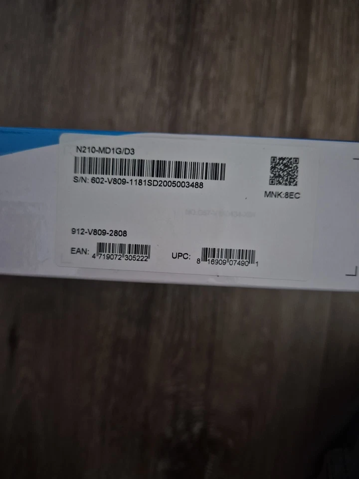 MSI NVIDIA GeForce N210 1GB DDR3 PCIe x16 Graphic Card P/N: N210-1GD3/LP  - Image 3 of 3