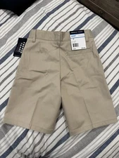 Boys French Toast School Khaki Uniform Shorts Size 7 NWT 