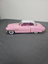 Vintage 5's Fifties Pink Cadillac Sedan Tin Friction Toy Car