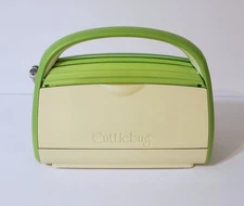 Cricut Cuttlebug Green Die Cutting Embossing Machine Manual Crank Excellent
