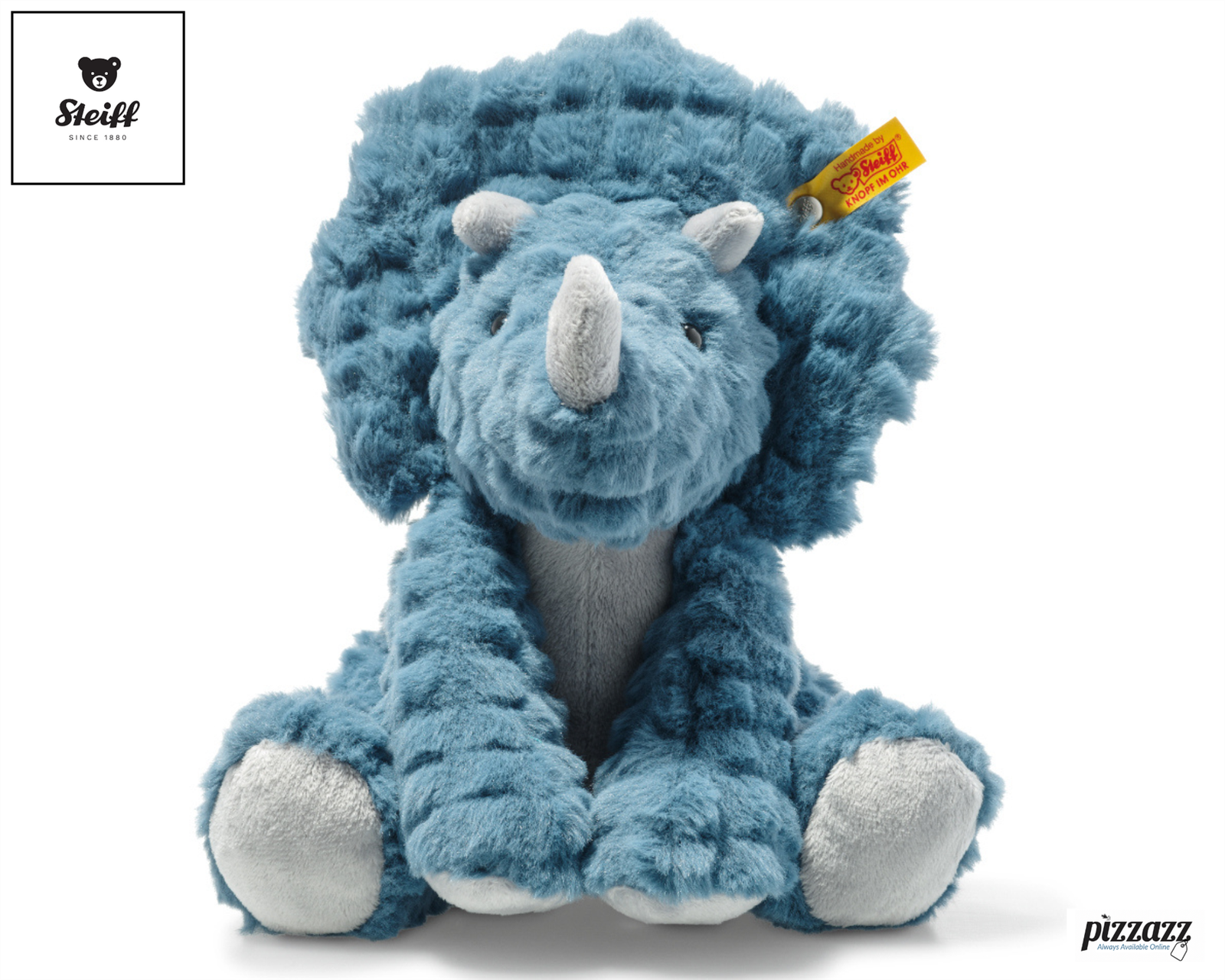 Soft Cuddly Friends Dixi Triceratops - Image 2