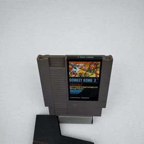 NES PAL-B - Donkey Kong 3 -  (Nintendo Entertainment System)