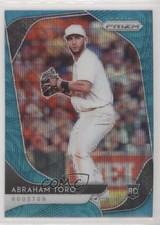 2020 Panini Prizm Teal Wave Prizm Abraham Toro #97 Rookie RC 3bs