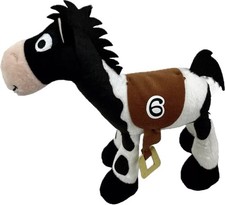 Disney Parks Plush Bullseye Multicolor Race Horse Number 6 Pixar Toy Story 9 In
