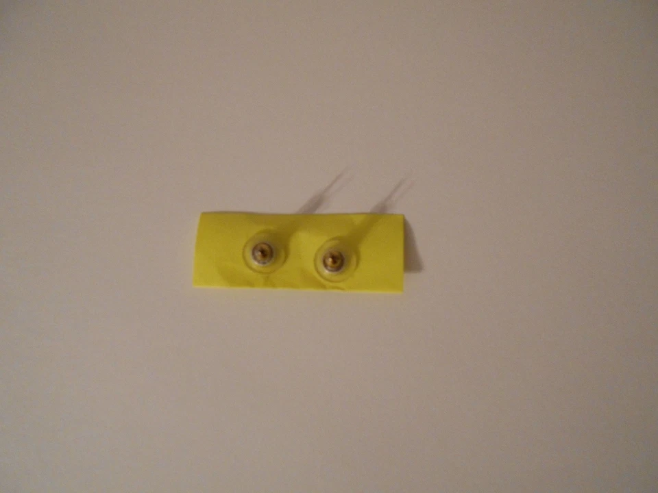 Swarovski Swan Black Crystals Goldtone Stud Earrings - Image 3 of 4