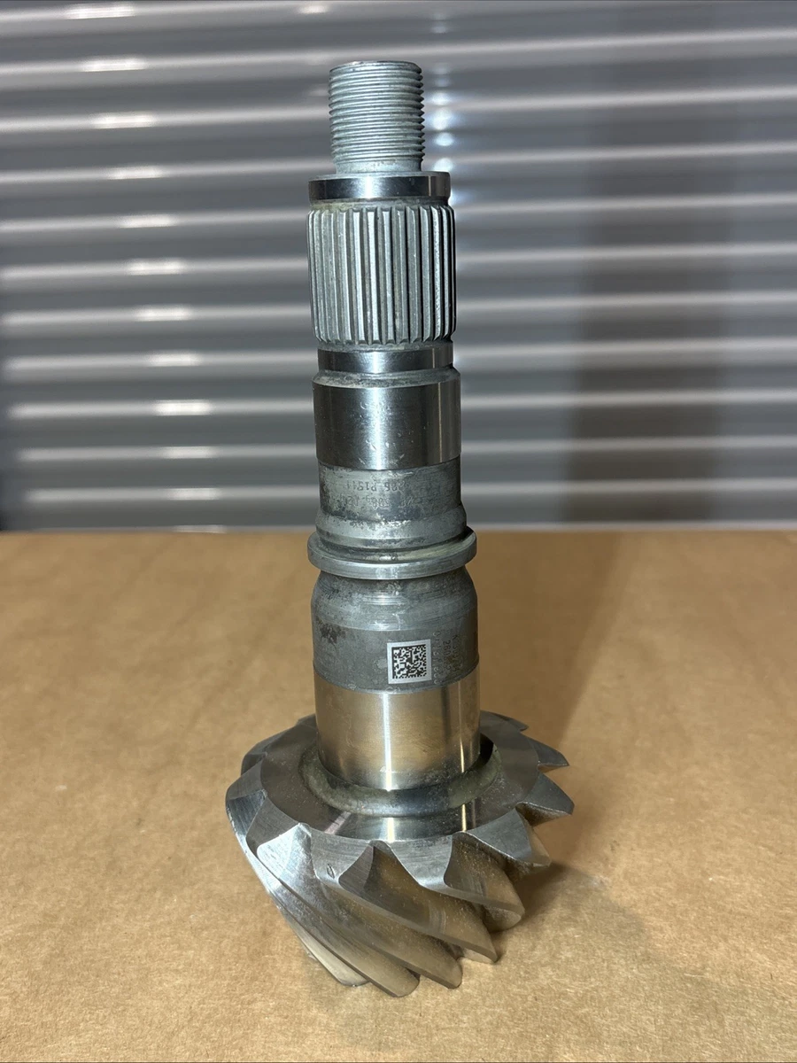 OEM 12 Tooth Helical Pinion Gear Shaft Splined Transmission Gear photo 1