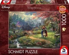 NEW & SEALED Schmidt 59672 Thomas Kinkade Disney Mulan 1000 Pc Jigsaw Puzzle