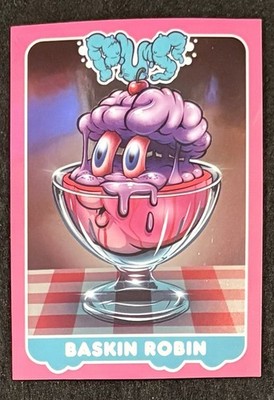 GET A GRIP PUS SERIES 1 ~ ALIVE/PINK ~ BASKIN ROBIN #8 ~ FREE SHIPPING