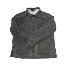 Express Men s Gray Shirt Sweater Button Down ...