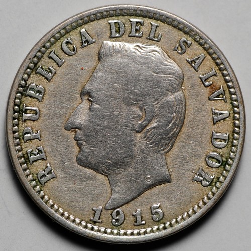 1915 El Salvador 3 Centavos