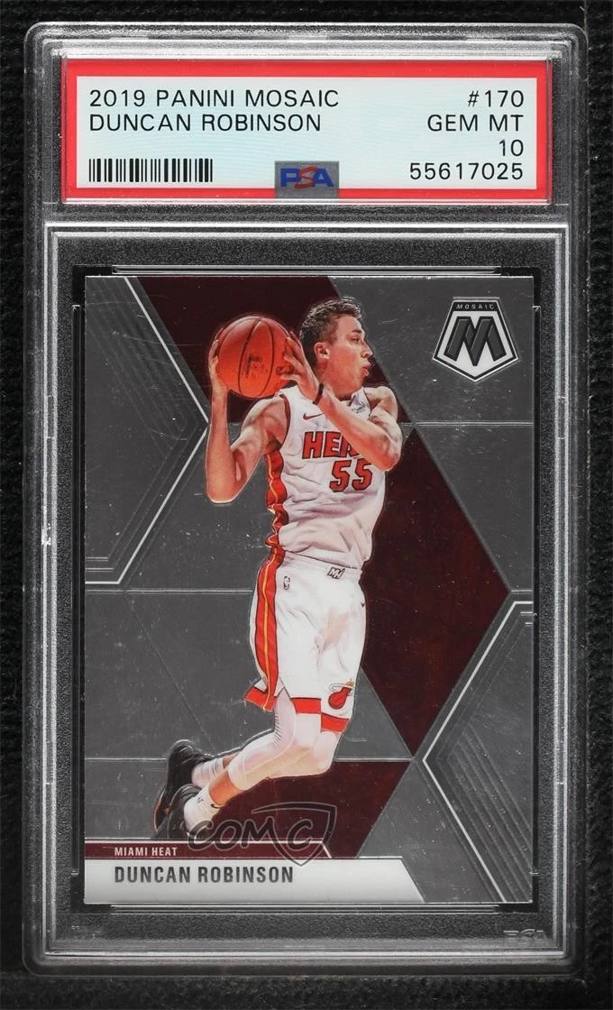 Duncan Robinson trading card